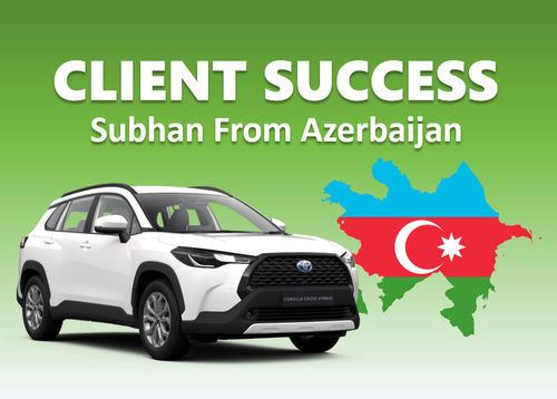Dari Pemesanan ke Jalan: Bagaimana Subhan di Azerbaijan Mengalami Pengiriman Mobil Kami yang Cepat dan Dapat Diandalkan