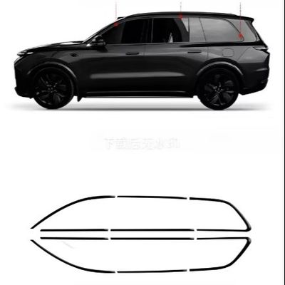 Harga yang bagus Lixiang Black Knight Modified Glitter Hitam ABS Window Trim Aksesoris Dekoratif Bumper Ultimate untuk Mobil L9 L8 L7 L6 on line