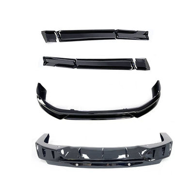 Harga yang bagus Black ABS Front Lip Side Skirt Diffuser Body BSKT Kit untuk Lixiang L7 L8 L9 2022-2024 Model Cover Type dengan harga terjangkau on line