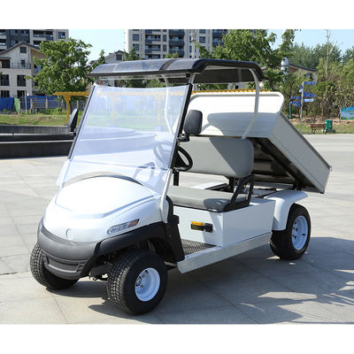 Dukungan OEM Electric Golf Cart dengan Tempat Tidur Keranjang Belakang dan 2 4 6 Penumpang Utilitas Kendaraan Buggy Kebersihan Besar Minimal 150-200mm