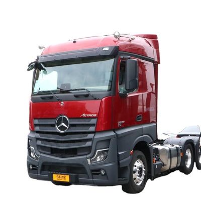 Harga yang bagus 10 Wheeler 4x2 6x4 Mercedes Ben-z Actros Kargo Trailer Head Trucks Kondisi baik 0km digunakan Penumpang 2 tenaga kuda 450hp on line