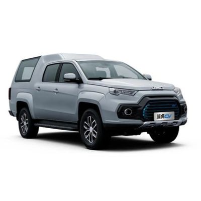 Harga yang bagus Tiger Electric Pickup Truck 2024 EV Pickup Van Mini Trucks Mesin Kuat 120kw LED Kulit Tunggal Litium Gelap Otomatis on line