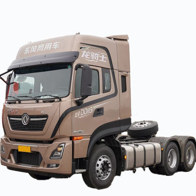 Harga yang bagus 40T Kapasitas Pemuatan 2 Nomor Shift Kembali Truk Berat Dongfeng KL Traktor Truk dengan 465hp on line