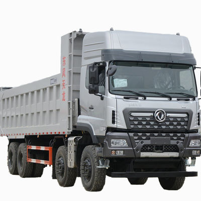 Harga yang bagus 8x4 Truk Dump 8,2m Tippers 560Hp Truk Dump dari DongFeng Mesin Kapasitas 8L AC Manual on line