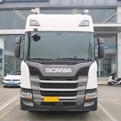 Harga yang bagus Setengah baris 2023 Mercedes CNG truk trailer head scan-ia G440 VOL-VO FM10 Sitrak truk traktor 0km truk traktor bekas on line