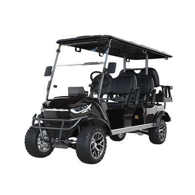 Harga yang bagus 4 Wheel Electric Golf Cart for Golfing Sightseeing Car dengan Grand Clearance Minimal 150-200mm dan Dukungan OEM ODM on line