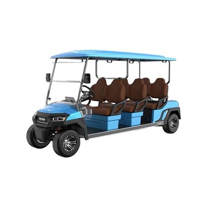 Harga yang bagus 2024 6-seater Electric Golf Cart dengan baterai lithium dan lantai aluminium Generasi berikutnya dari golf on line