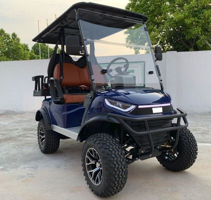 Harga yang bagus Kereta angkat listrik cetakan pribadi 4 penumpang Kereta golf berburu Cina dengan rem cakram belakang on line