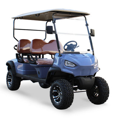 Harga yang bagus Jual 4 Seater Electric Hunting Golf Cart dengan 5KW AC KDS Motor dan High Grade Ability on line
