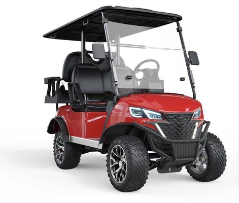 Harga yang bagus 4 Seat Off-road Hunter Cart Electric Golf Carts dengan desain Lifted dan jarak tempuh 70-90km on line