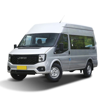 Harga yang bagus Kursi Kulit 2023 JMC Fushun Cargo Van 3-17 Kursi Mobil Penumpang Diesel 8 kecepatan Otomatis 2.0T 146hp Tidak ada Stabilitas Kontrol on line
