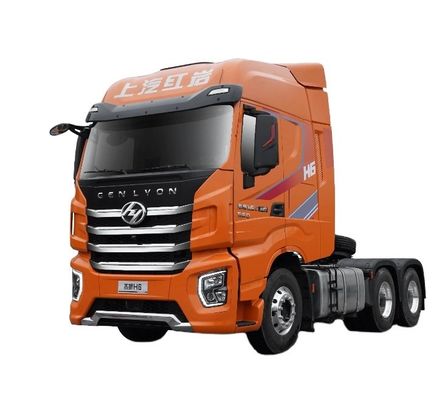 Harga yang bagus SAIC Hongyan Jishi 25T 6X4 Electric Tractor Truck untuk Segmen Truk Berat 250kW Energy Electric Truck pada tahun 2023 on line
