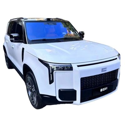 Harga yang bagus 2024 Polar Stone 01 Kendaraan Energi Baic Jishi 01 PHEV Electric SUV EV Mobil 6/7 Kursi Hybrid EV Kendaraan Baterai tipe Lithium on line