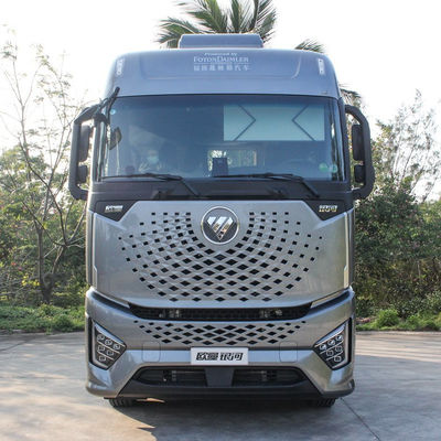 Harga yang bagus Foton Auman Galaxy AMT Traktor 12 AMT Gear Diesel 2 Kursi 6x4 6x2 Euro Six Traktor dengan Kamera dan Sistem Kemudi ZF8118 on line