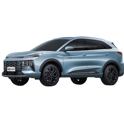 Harga yang bagus JAC QX PHEV 120km Plug-in hybrid Kendaraan listrik SUV kompak dengan Automatic Gearbox dan Car Entertainment System on line