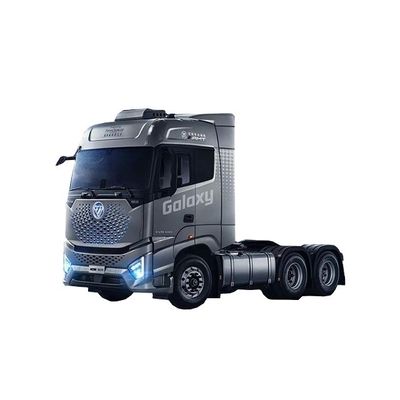 Harga yang bagus ABS dan layar sentuh Dilengkapi 2023 Foton Auman Galaxy Crossing Versi 580 HP 6X4 AMT Transmisi otomatis Traktor on line