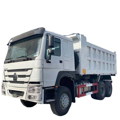 Harga yang bagus Transmisi manual Sinotruk Howo Tipper Truck 6X4 8X4 Euro 2 371hp/400HP 10 Wheeler Dump Truck dengan berat kendaraan bruto 21-30T on line