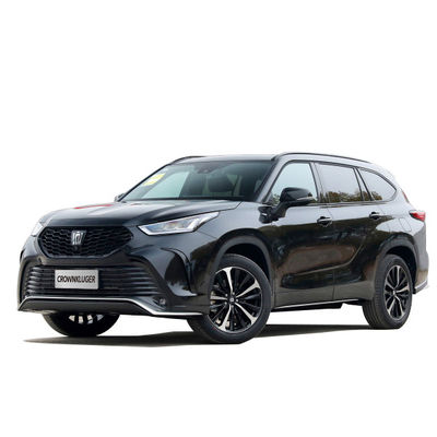 Harga yang bagus 2023 Cina T-o-y-o-t-a CROWN KLUGER 2.5L HEV 4WD Mobil dengan lampu siang LED dan AC otomatis on line