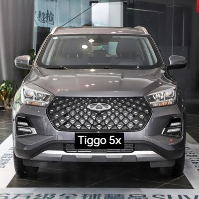 Harga yang bagus Chery Tiggo 5x Bensin Gas SUV kecil Kendaraan 1.5L Manual CVT 175km/h 120hp Bahan bakar Bensin TPMS Ban Tekanan Monitor Sistem Mobil on line