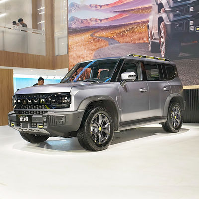 Harga yang bagus 2023 Jetour Traveler 4WD 2.0T AWD SUV dengan Mesin Turbo Kotak Gir Otomatis Kursi Kulit Euro VI Sesuai ABS 4 Silinder on line